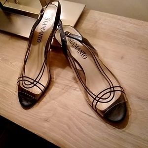 Vintage clear and patent leather small 👠